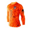 Conjunto (Camiseta+Pantalón Corto) Portero Manga Larga Atlético Madrid Cuarta Equipación 2024-25 - Niño